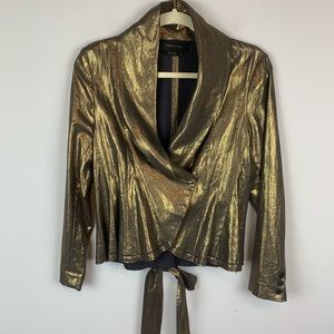 BCBGMAXAZRIA Foil Jacket Size Medium